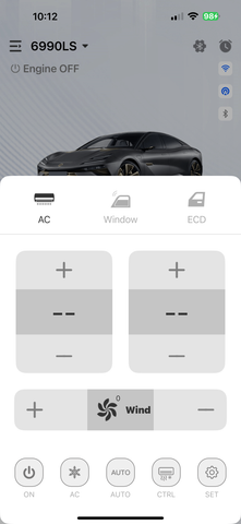 2018-2022 Honda Accord Smartphone Control Car Alarm/ Remote Starter System Bluetooth Digital Car Key