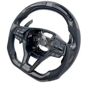 2018-2022 Honda Accord Carbon
Fiber Leather LED Steering Wheel W/ Carbon Fiber Paddle Shifters