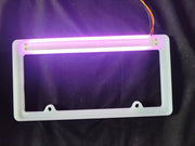 Custom RGB LED Text License Plate Frame