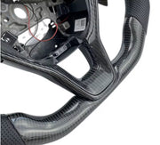 2018-2022 Honda Accord Carbon
Fiber Leather LED Steering Wheel W/ Carbon Fiber Paddle Shifters