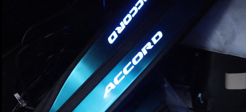 2018-2022 Honda Accord LED Door Sill Plates