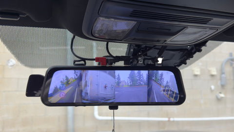 360 Rearview Camera DVR Dash Cam W/ ADAS, BSD,WiFi, 24hr Monitoring