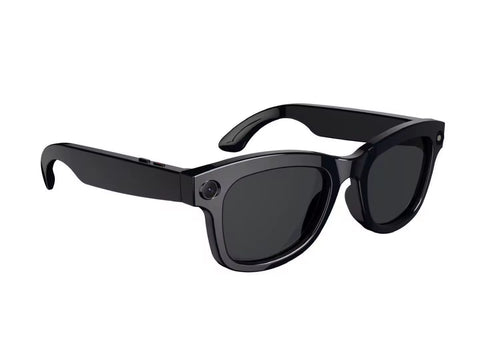 Smart AI Bluetooth Camera Glasses (Driving POV)